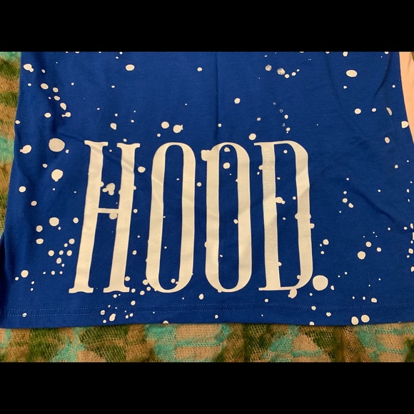 Classy & Hood Splatter 2-Tone Shirt - Picture 5 of 5